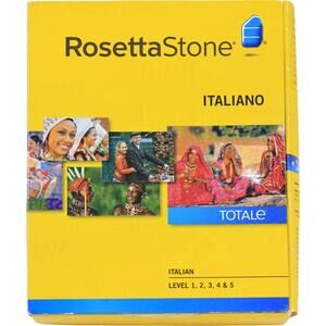 Rosetta Stone Italiano TOTALe CD-Rom Set Levels 1-5
